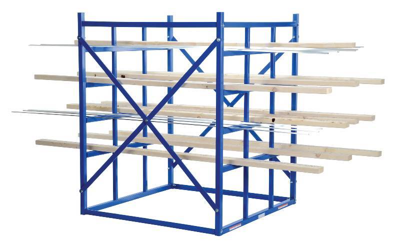 lot 105 image: Vestil Long Bar Pigeon Hole Rack - Parts