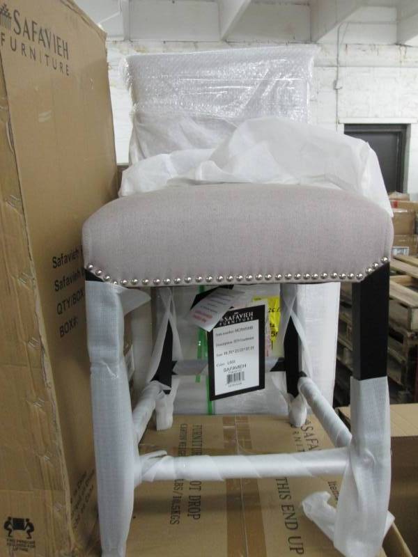 Safavieh Taupe Cushioned Counter St...