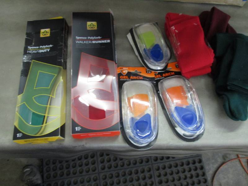 Assorted Gel Arches, Insoles And So...