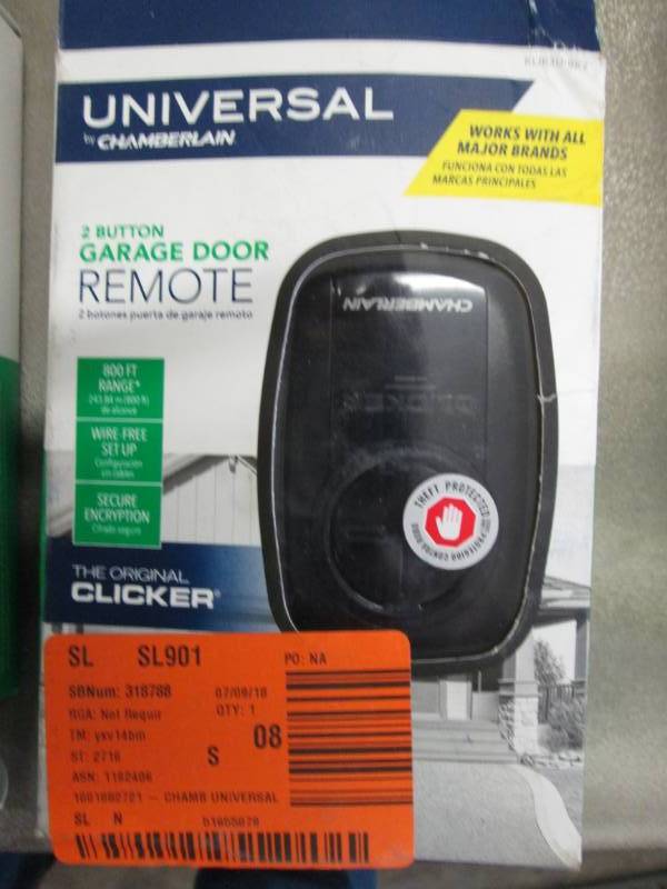 Chamberlain Clicker Black Universal...
