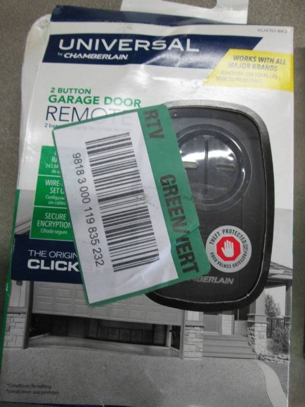 Chamberlain Clicker Black Universal...