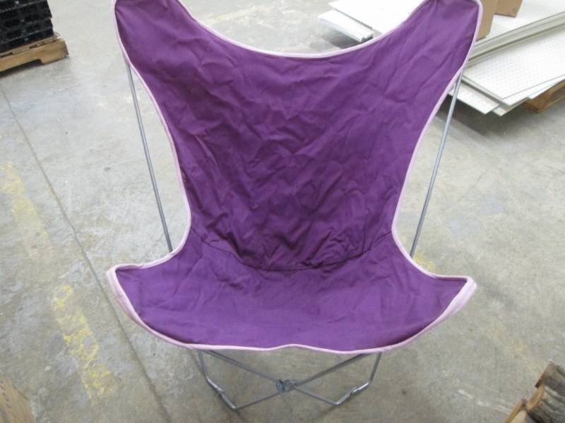 Collapsible PurplePink Chair...