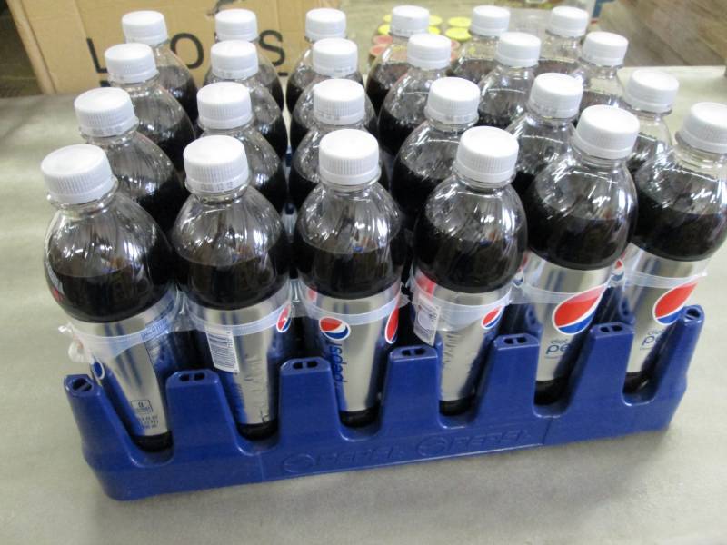 Case of 24 Diet Pepsi with Carrying...