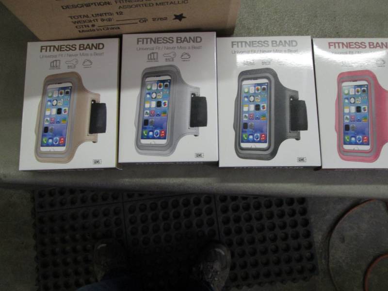 Case of 48 Gems Fitness Bands in Me...