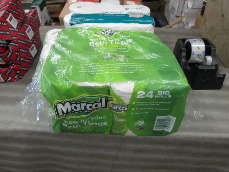 24 Rolls Marcal Recycled Bath Tissu...