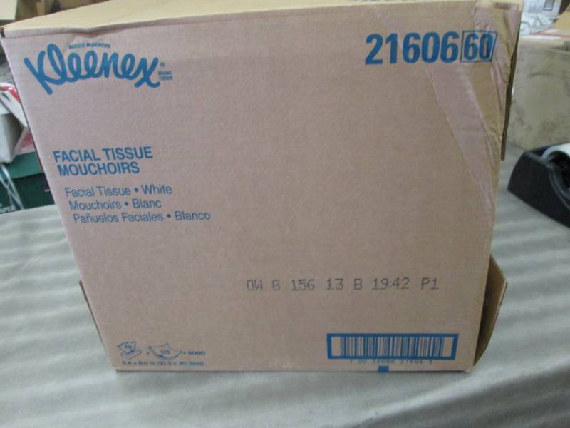 Kleenex 21606CT White Facial Tissue...
