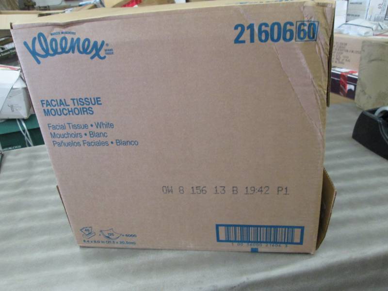 Kleenex 21606CT White Facial Tissue...