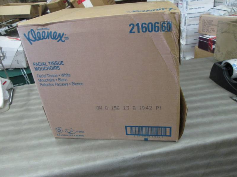 Kleenex 21606CT White Facial Tissue...