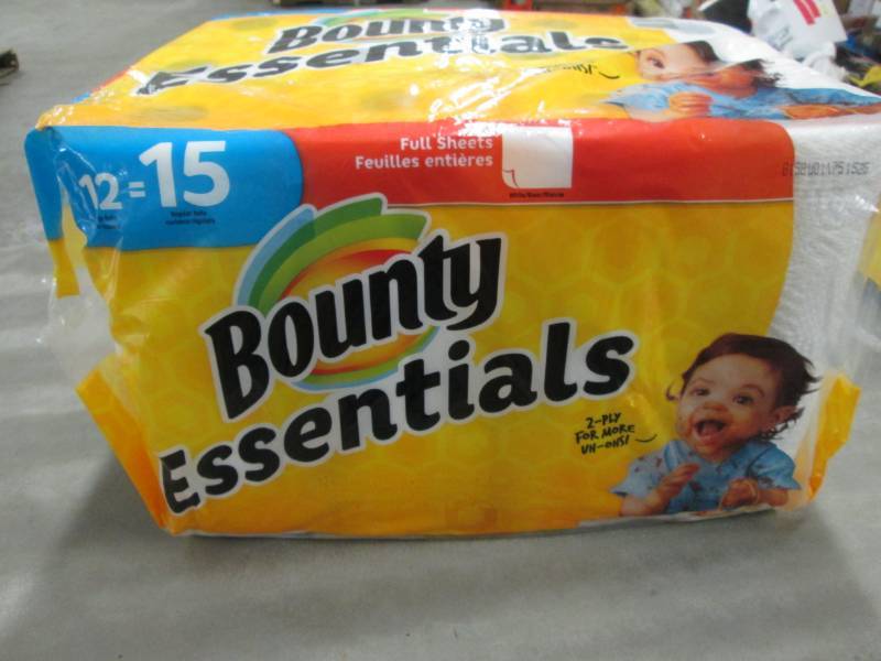 12 Rolls Bounty Essentials Full She...