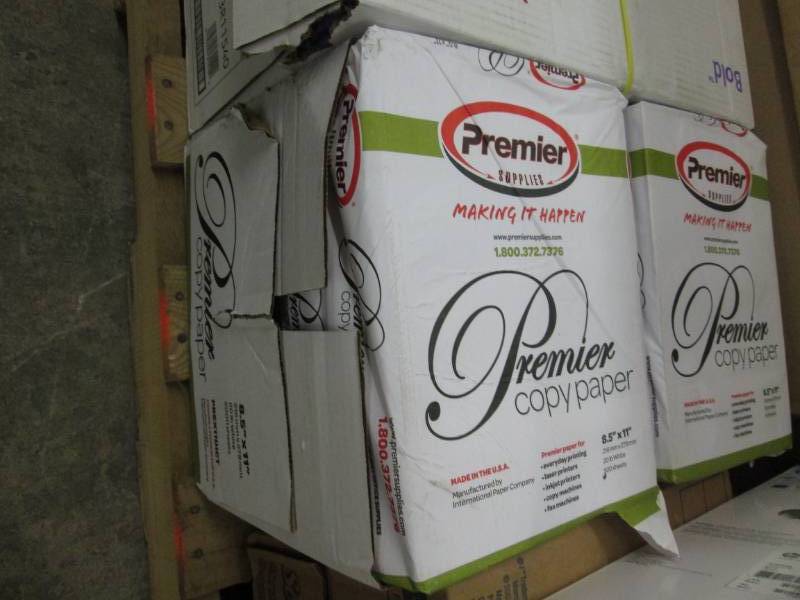 Open Case of Premier Copy paper 20 ...