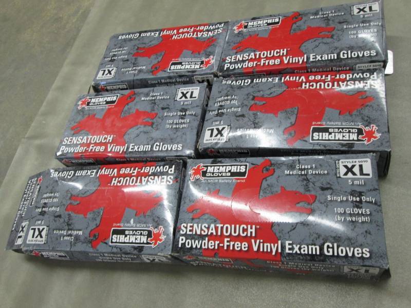 6 Boxes Memphis 5010XL Disposable V...
