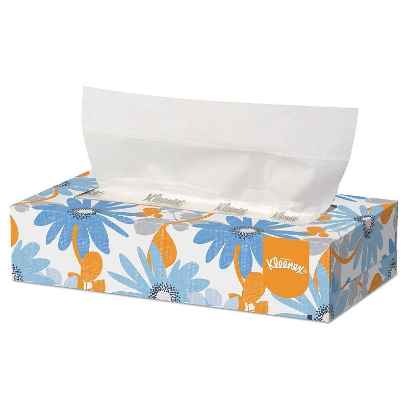 Kleenex 21606CT White Facial Tissue...