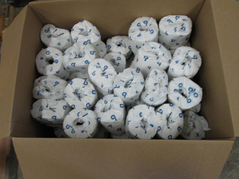 Box of Boardwalk Toilet Tissue...