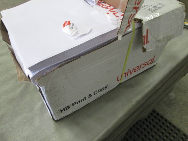 Damaged Case of Universal Print & C...
