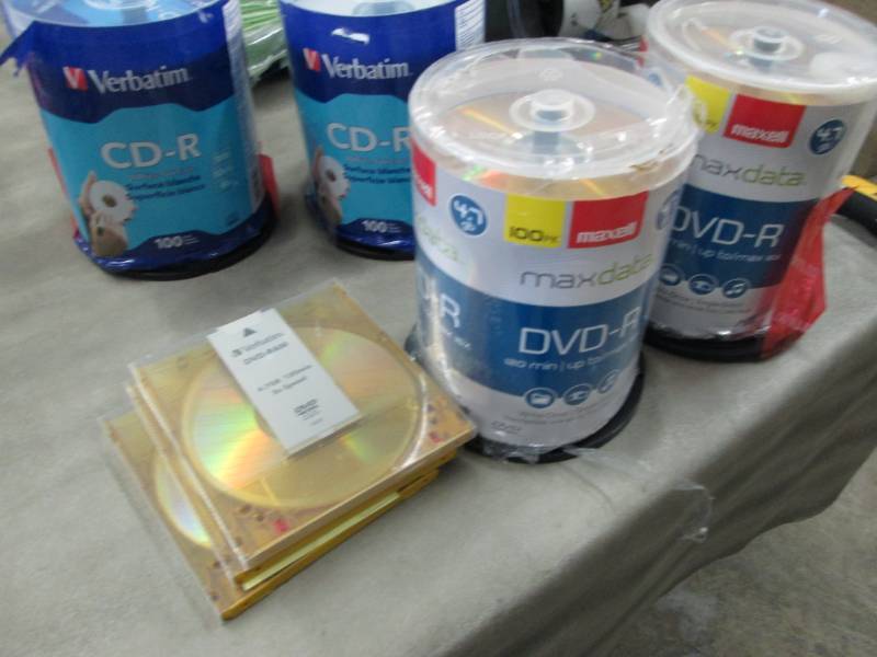 2 Broken Packs of CD-Rs Retail $19...
