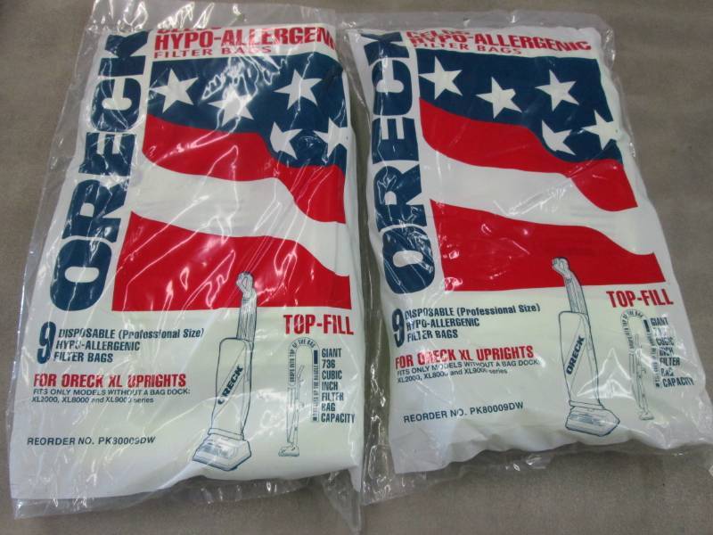 2 Pkg of 9 Oreck Celoc Hypo Allerge...
