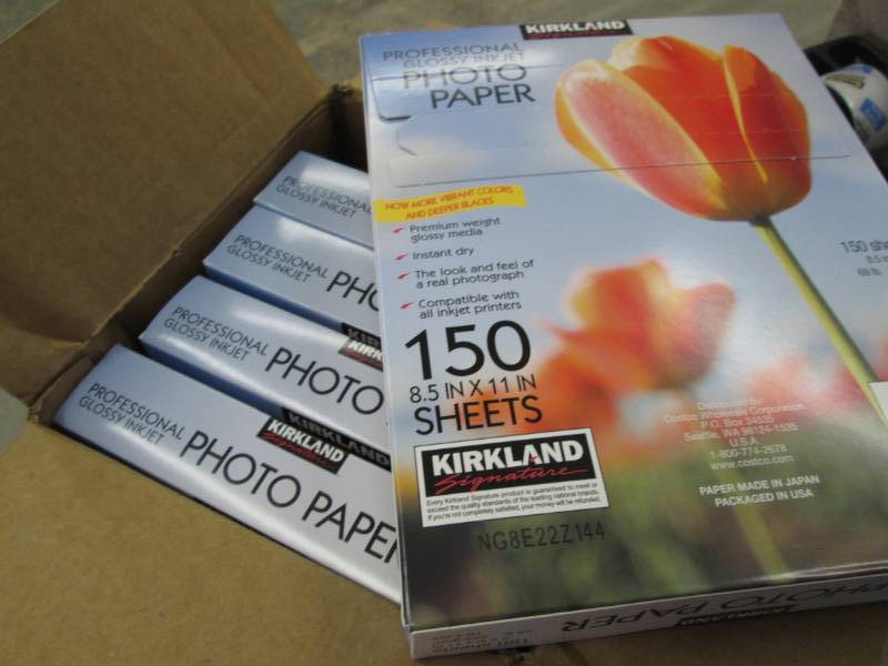 Lot of 5 Reams Kirkland Photo Paper...