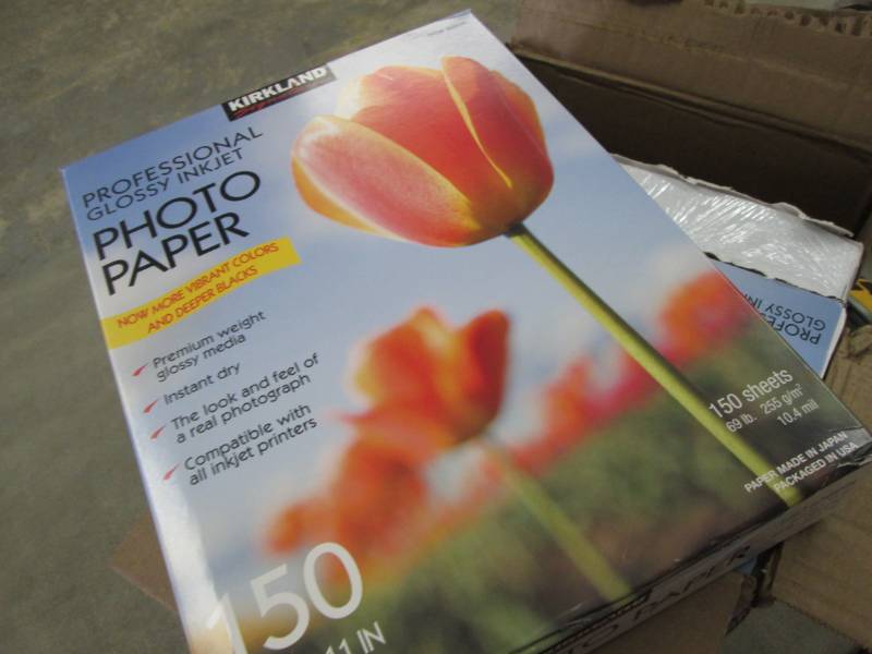 Lot of 5 Reams Kirkland Photo Paper...