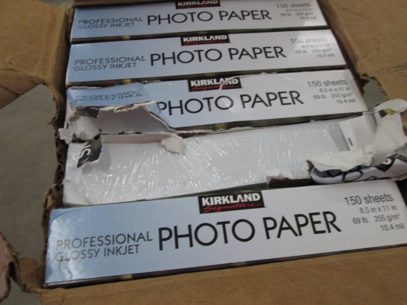 Lot of 5 Reams Kirkland Photo Paper...