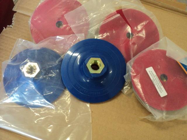 4 polishing disc adapter - rigid p...