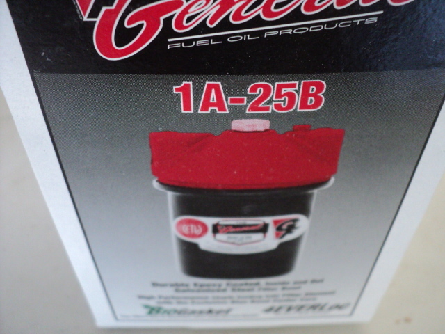 General 1A-25B fuel and oil filter ...