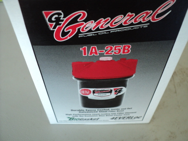 General 1A-25B fuel and oil filter ...