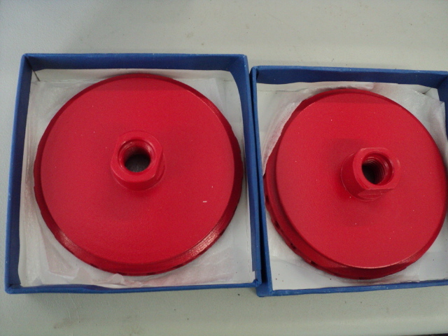100mm flat diamond turbo style cup ...
