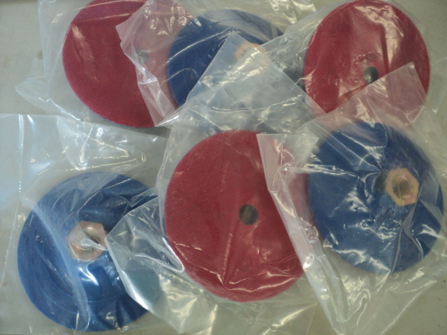 6 pieces 4 polishing disc adapter ...