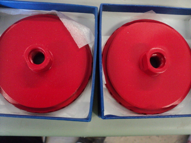 100mm flat diamond turbo style cup ...