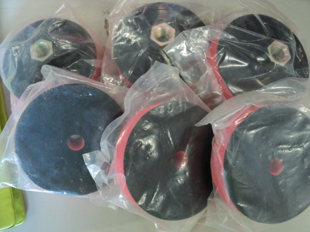 6 pieces 4 polishing disc adapter ...
