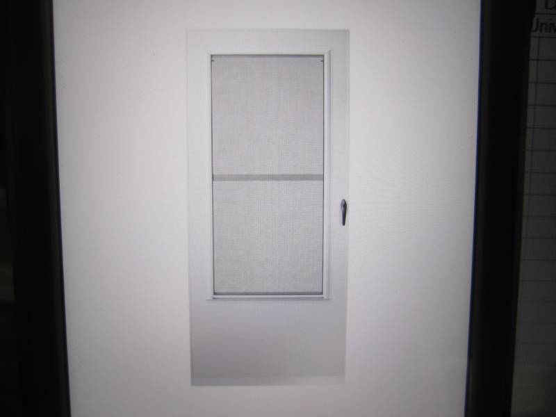 lot 18 image: Emco 32 x 80 200 Series White Uni...