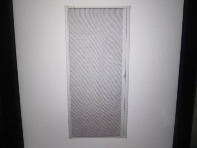 lot 33 image: Anderson 36 x 80 LuminAire White ...