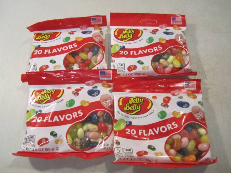 lot 51 image: 4 Bags of Jelly Belly Jelly Beans 2...