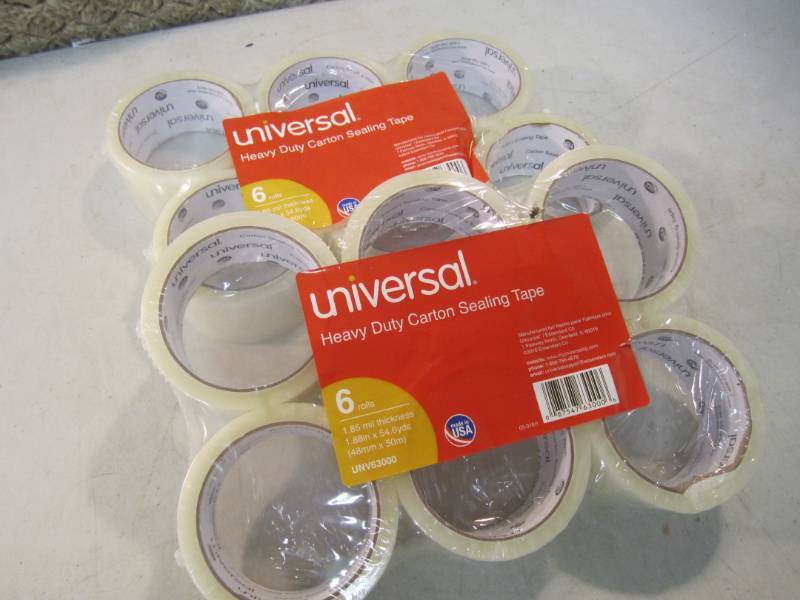 lot 72 image: 2 - 6-Packs of Universal Heavy Duty...