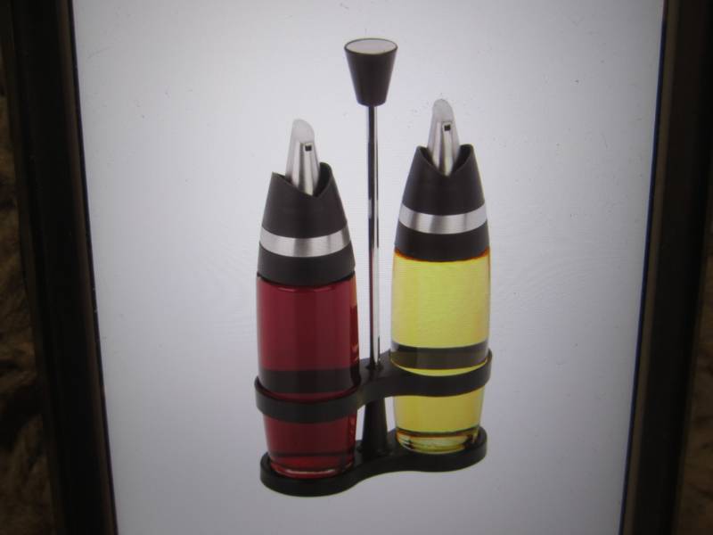 lot 86 image: Honey-Can-Do 3pc Drip-Free Oil and ...