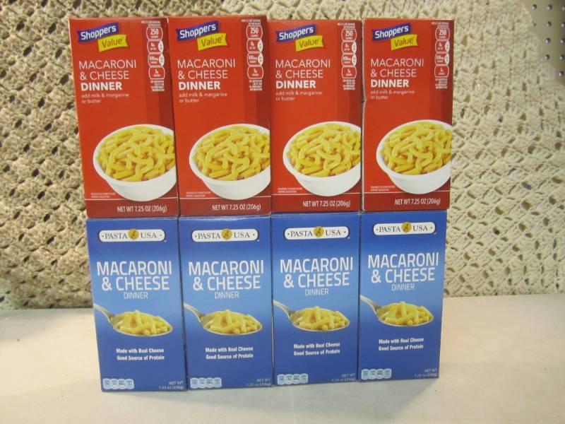 lot 113 image: 8 Boxes of Macaroni & Cheese Dinner...