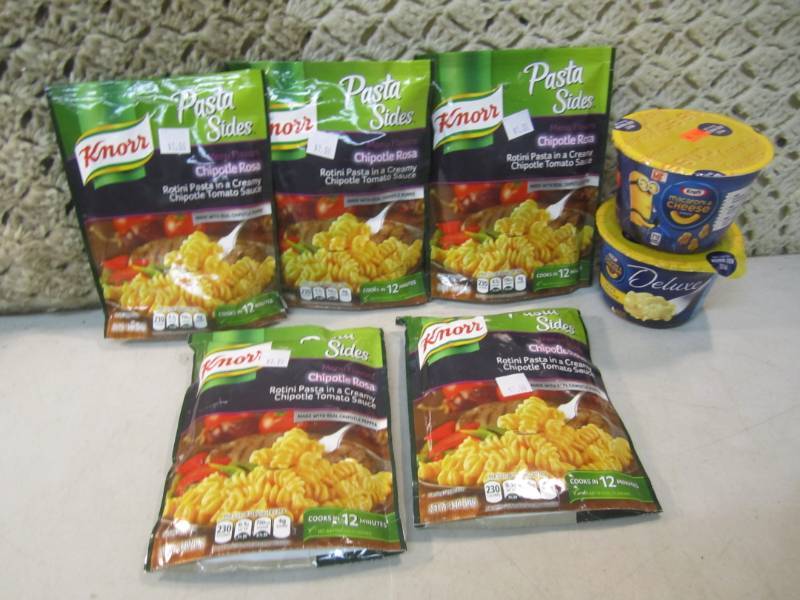 lot 116 image: 5 Bags of Pasta Sides Chipotle Rosa...