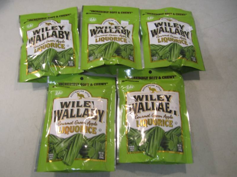 lot 119 image: 5 Bags of Gourmet Green Apple Liquo...