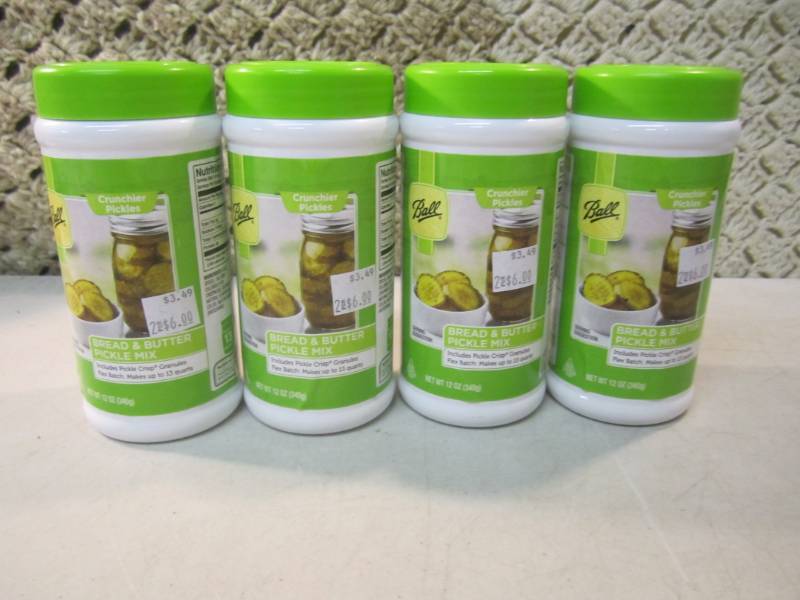 lot 122 image: 4 Containers of Ball Bread & Butter...