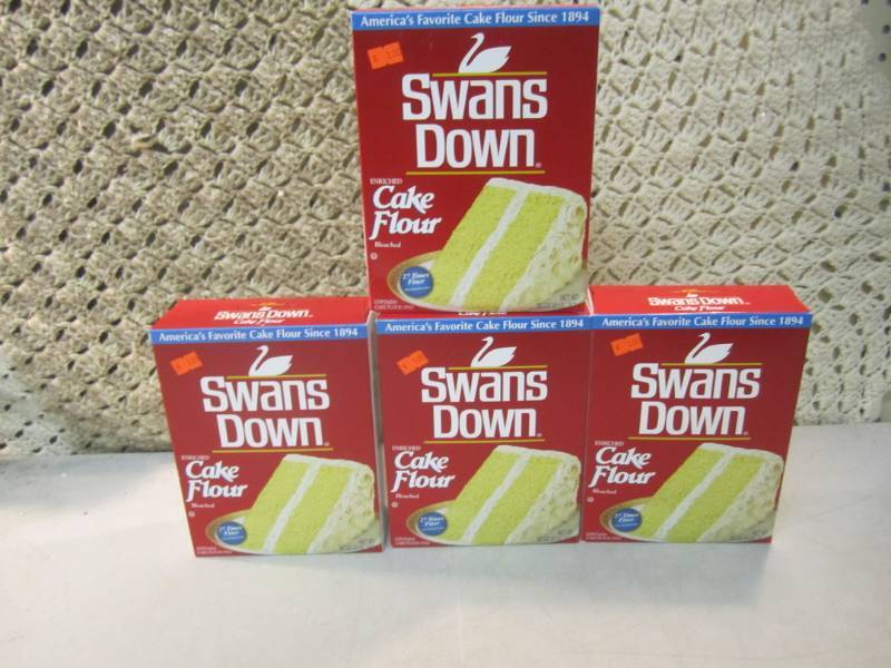 lot 131 image: 4 Boxes of Enriched Cake Flour Best...
