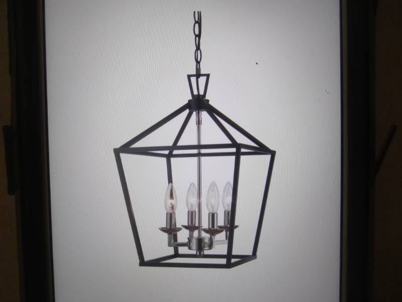 lot 135 image: TransGlobe Lighting Lacy 4-Light Po...