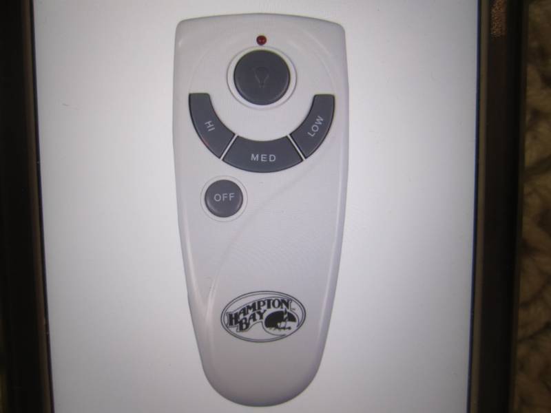 lot 152 image: Hampton Bay Ceiling Fan Remote Cont...
