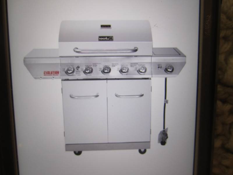 lot 157 image: Nexgrill Evolution 5-Burner Propane...