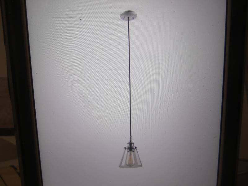 lot 171 image: Globe Electric Mercer 1-Light Chrom...