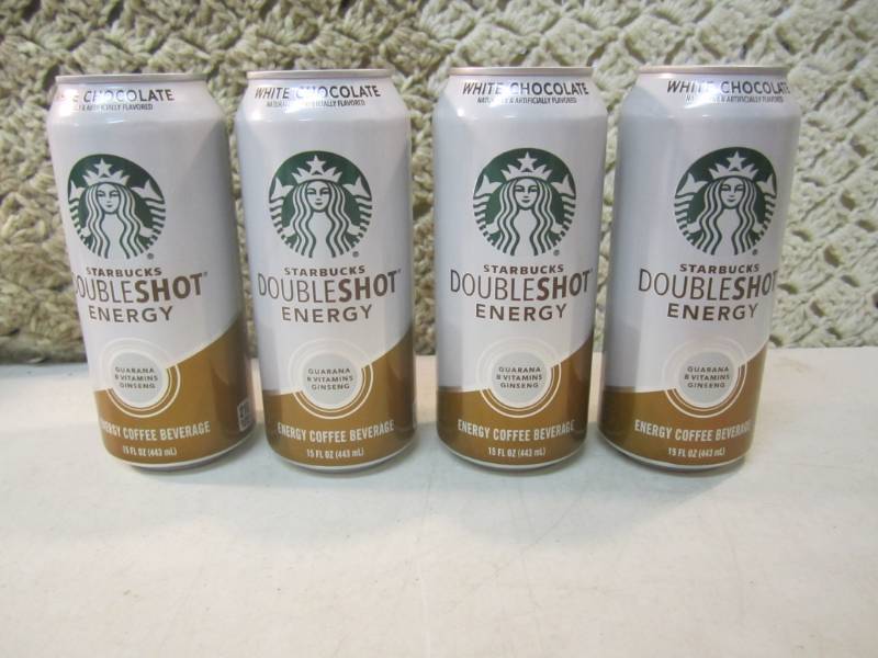 lot 207 image: 4 Cans of Starbucks Double Shot Ene...