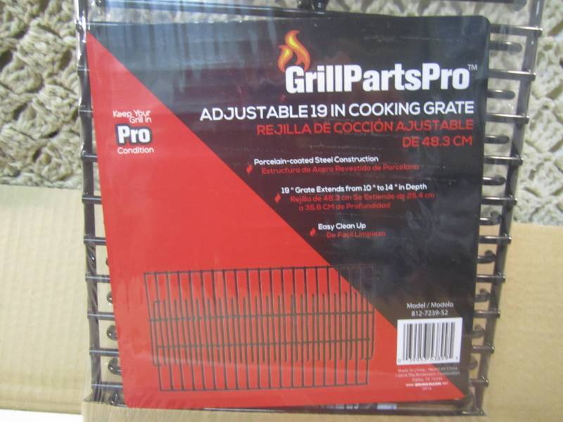 lot 238 image: Case of 8 Grill Parts Pro Adjustabl...