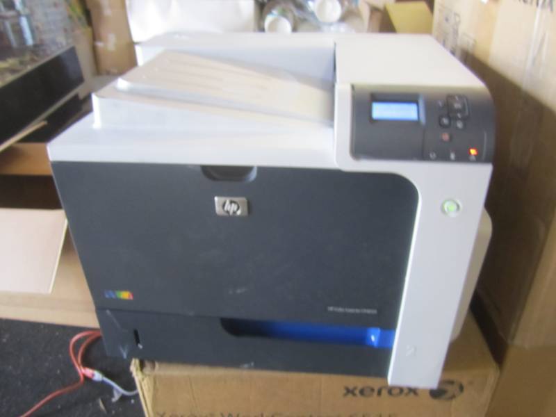 lot 248 image: HP Color Laser Jet CP4025 Tested an...