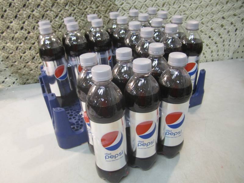 lot 270 image: Case of 24 Bottles of Diet Pepsi 16...