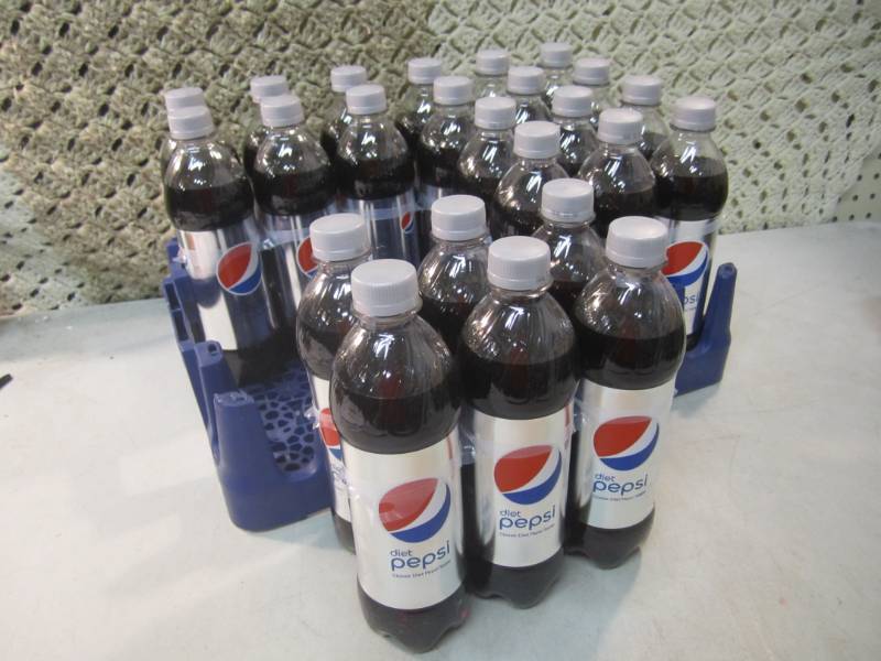 lot 271 image: Case of 24 Bottles of Diet Pepsi 16...