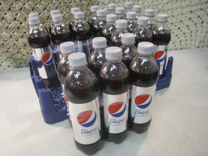lot 272 image: Case of 24 Bottles of Diet Pepsi 16...